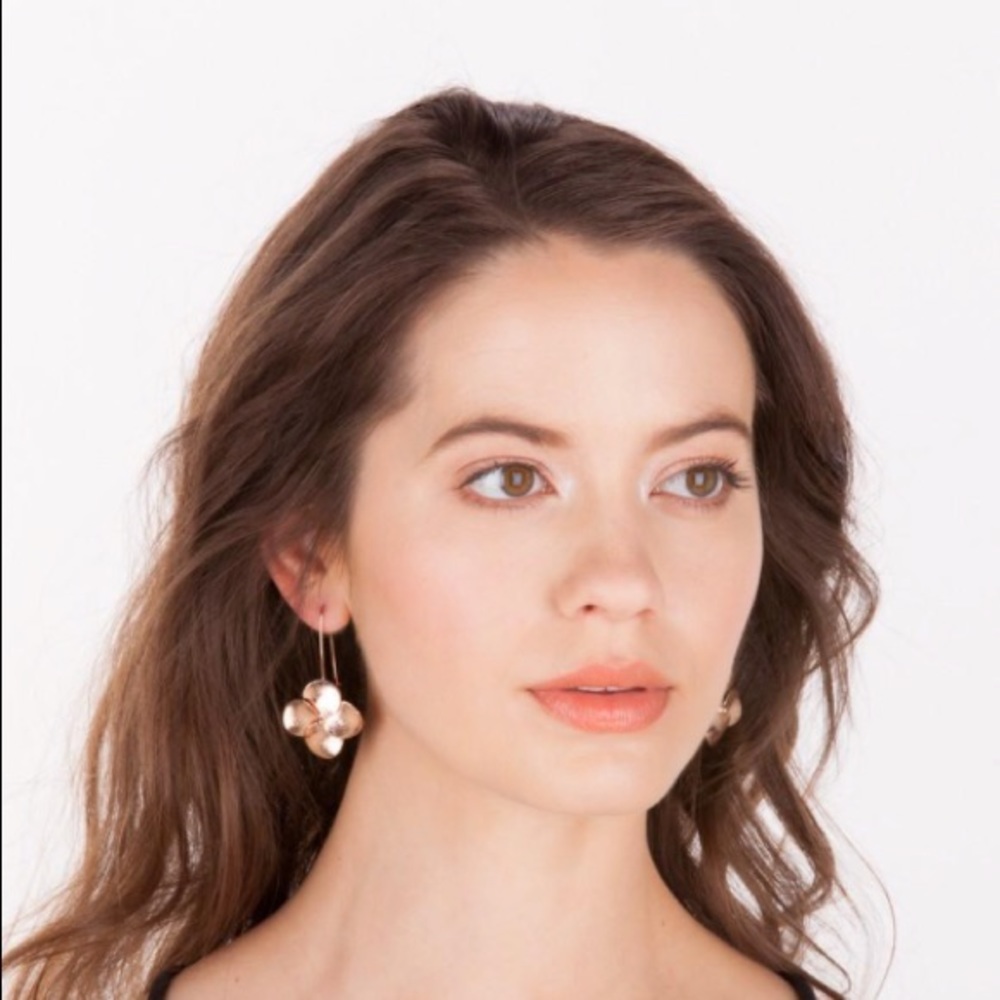 Sheila Fajl Flower Drop Earrings